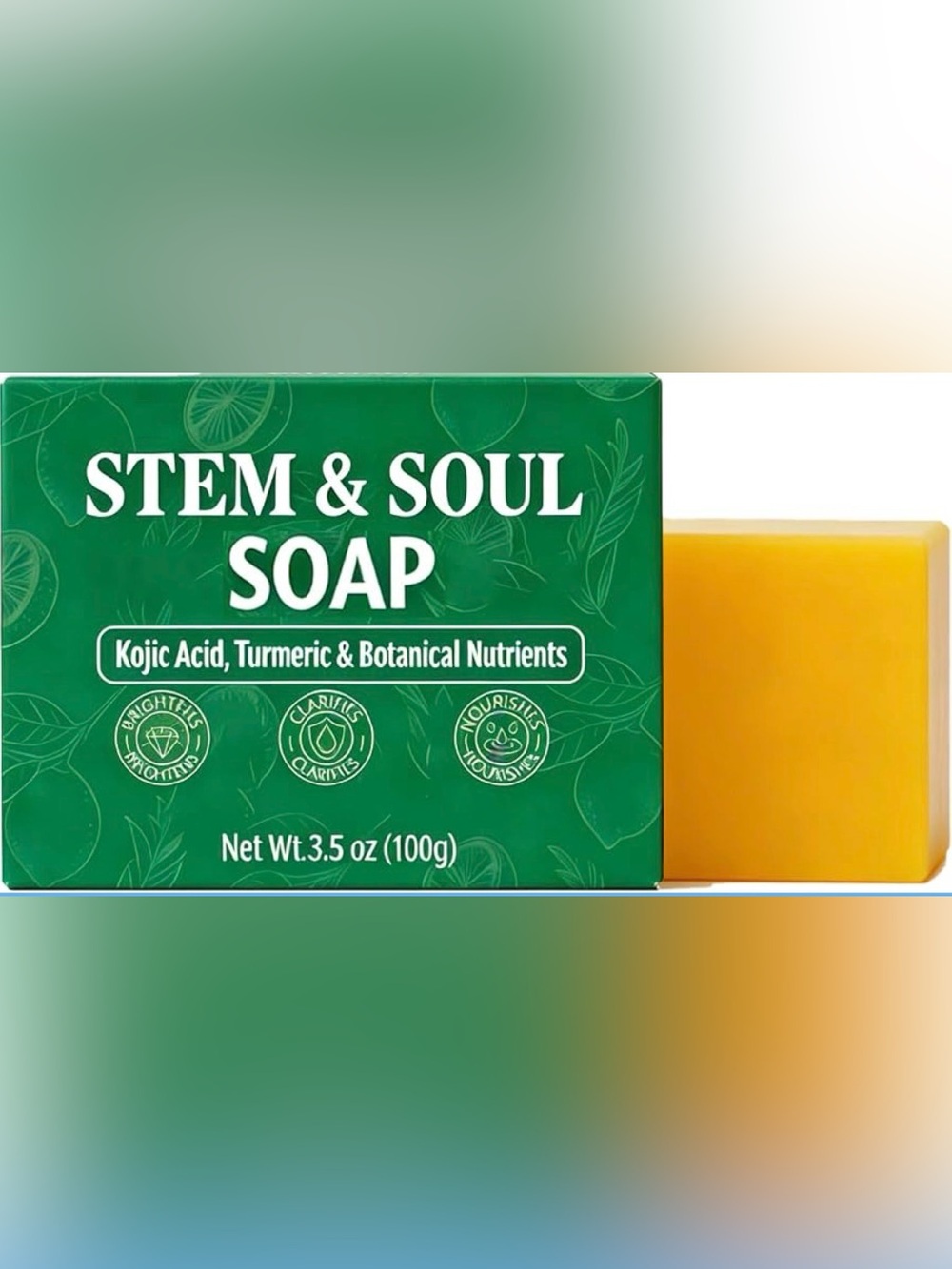 Turmeric Lemon Soap Bar For Dark Spots